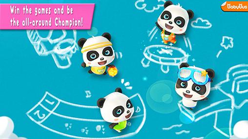 Gameplay of the Panda Olympic games: For kids for Android phone or tablet.