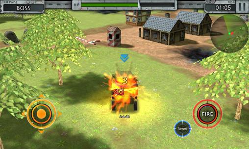 Gameplay of the Panzer ace online for Android phone or tablet.