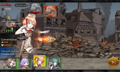Gameplay of the Panzer waltz for Android phone or tablet.