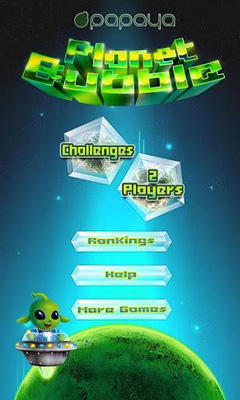 Full version of Android Arcade game apk Papaya Planet Bubble for tablet and phone.