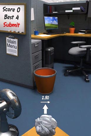 Full version of Android apk app Paper toss for tablet and phone.