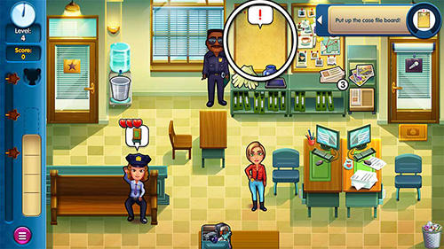 Parker and Lane: Criminal justice - Android game screenshots.