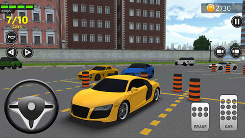 Parking frenzy 3D simulator - Android game screenshots.