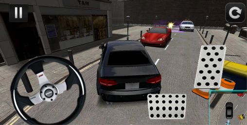 Gameplay of the Parking car and buses for Android phone or tablet.