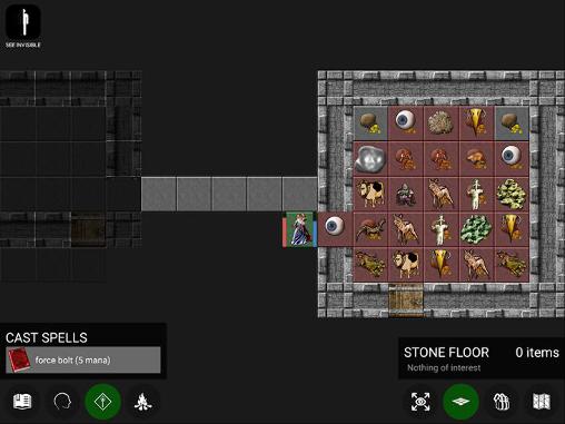 Gameplay of the Pathos: Nethack codex for Android phone or tablet.