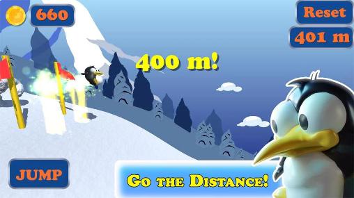 Gameplay of the Peik the penguin for Android phone or tablet.