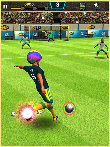 Pele: Soccer legend - Android game screenshots.