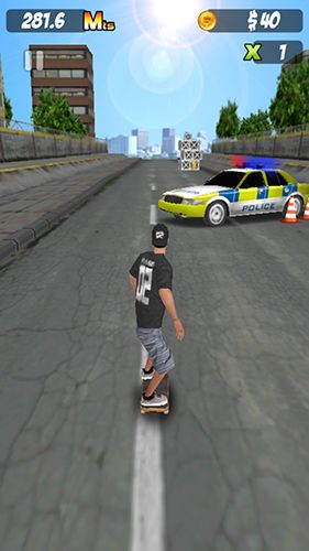 Gameplay of the Pepi skate 3D for Android phone or tablet.