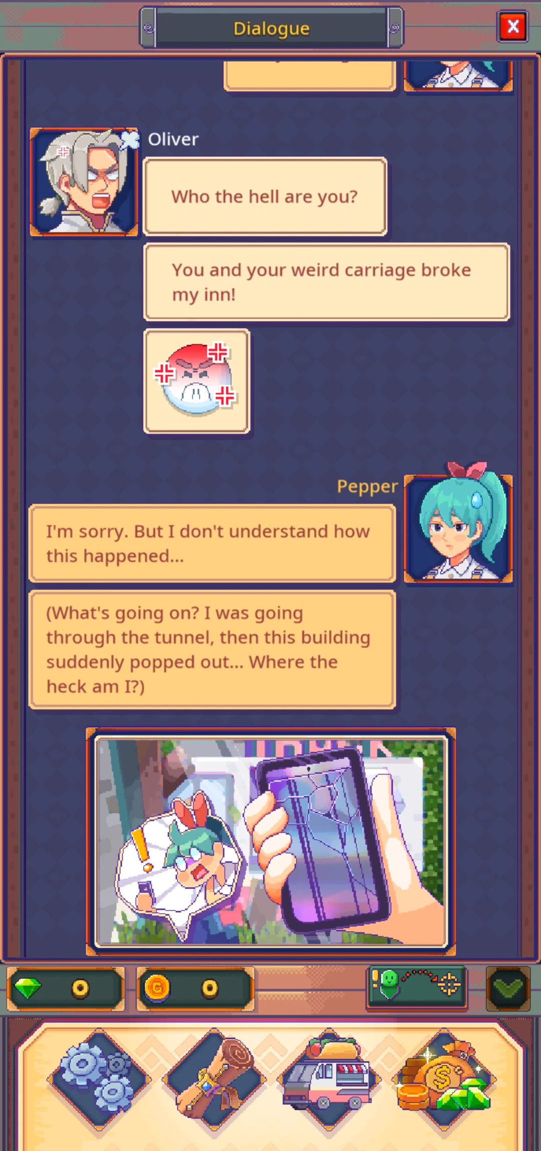 Pepper : The Food Truck Hero - Android game screenshots.
