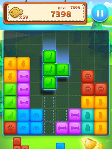 Pet block puzzle: Puzzle mania - Android game screenshots.