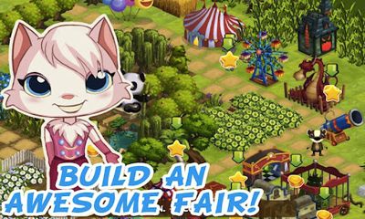Gameplay of the Pet Fair Village for Android phone or tablet.