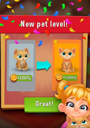 Pets hotel: Idle management and incremental clicker - Android game screenshots.