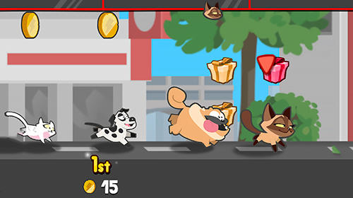 Pets race: Fun multiplayer racing with friends - Android game screenshots.