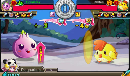 Gameplay of the Pets arena plus for Android phone or tablet.