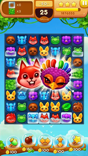 Gameplay of the Pets legend for Android phone or tablet.
