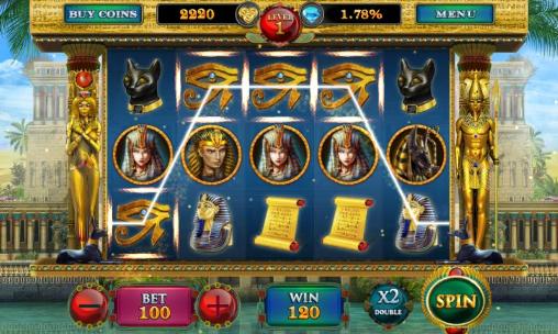 Full version of Android apk app Pharaoh's gold slots for tablet and phone.