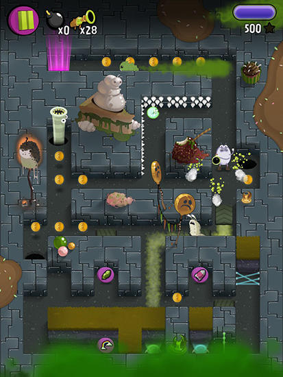 Gameplay of the Phil the pill for Android phone or tablet.