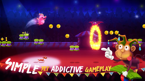 Gameplay of the Piggy show for Android phone or tablet.