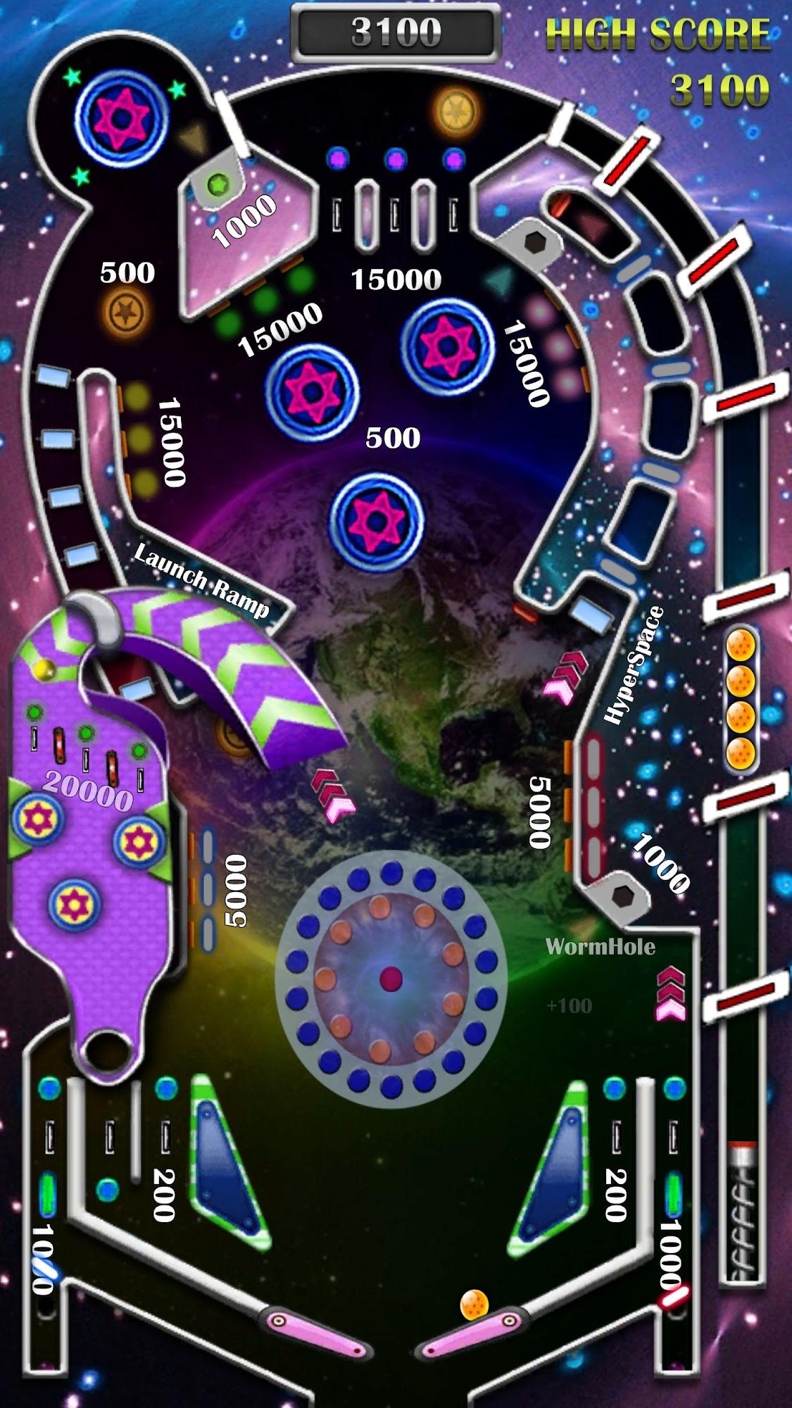 Pinball Flipper Classic Arcade - Android game screenshots.