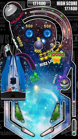 Gameplay of the Pinball Galaxy for Android phone or tablet.