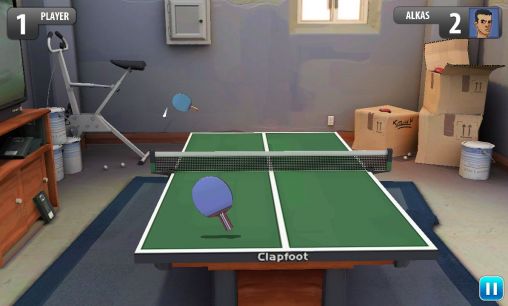Gameplay of the Ping pong masters for Android phone or tablet.
