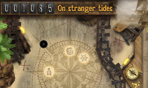 Gameplay of the Pirate bay: Pinball for Android phone or tablet.