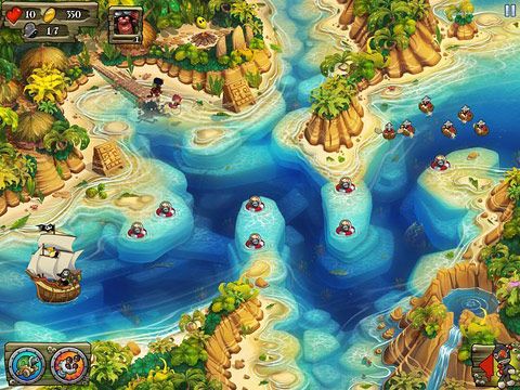 Gameplay of the Pirate legends for Android phone or tablet.