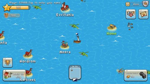 Gameplay of the Pirates of Everseas for Android phone or tablet.