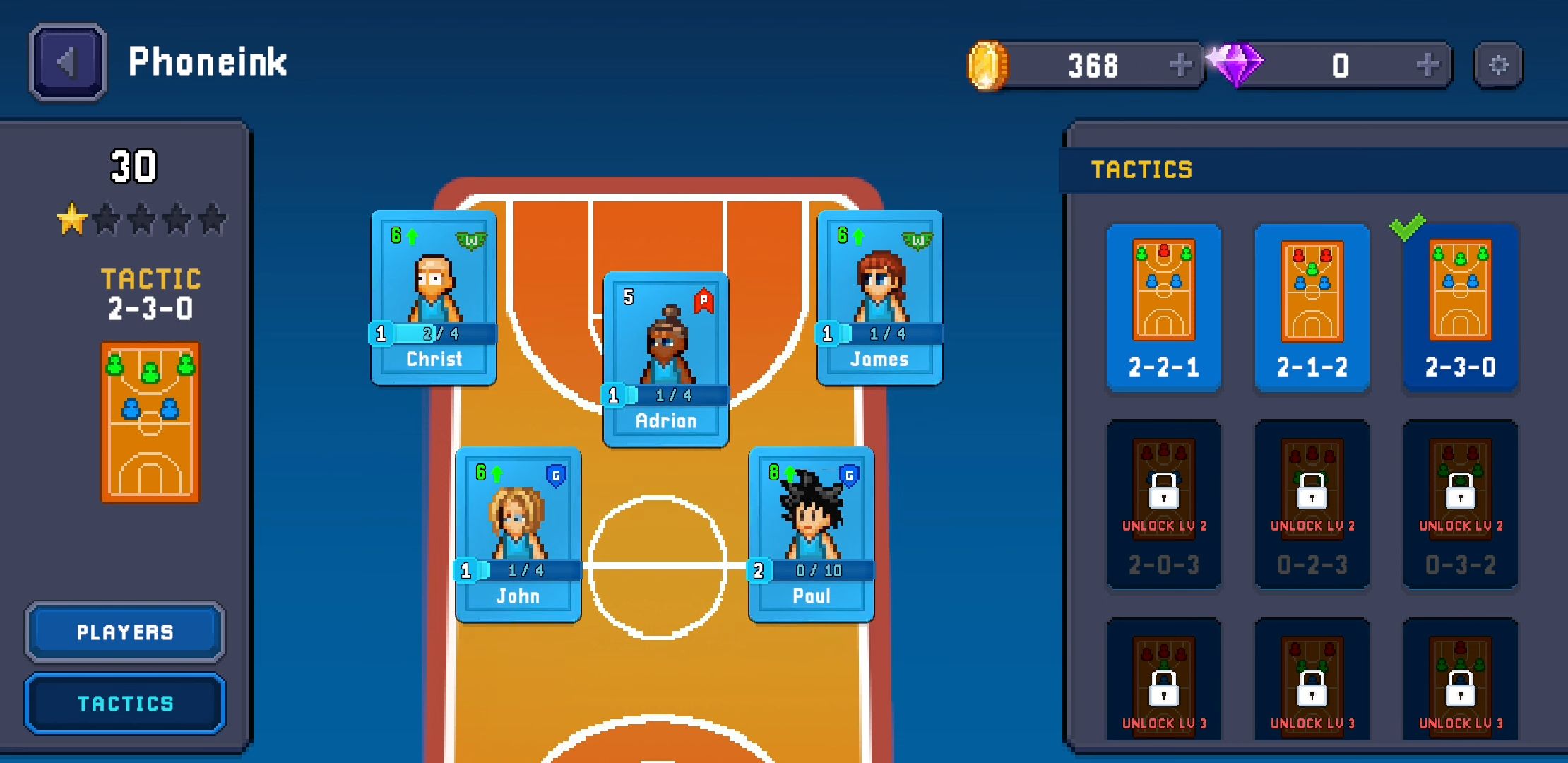 Pixel Basketball: Multiplayer - Android game screenshots.