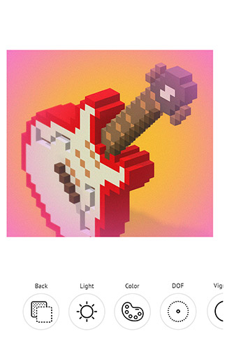 Pixel builder - Android game screenshots.