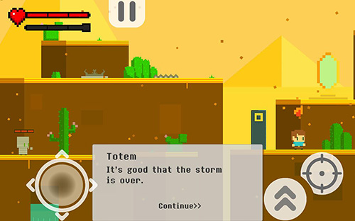 Pixel legend - Android game screenshots.