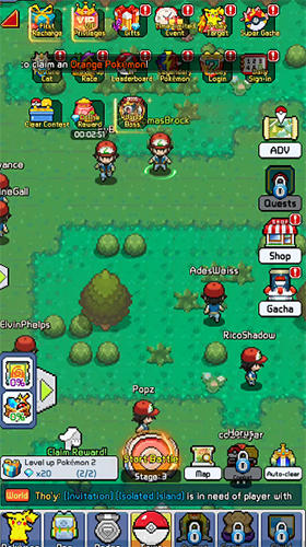 Pixel tamers - Android game screenshots.