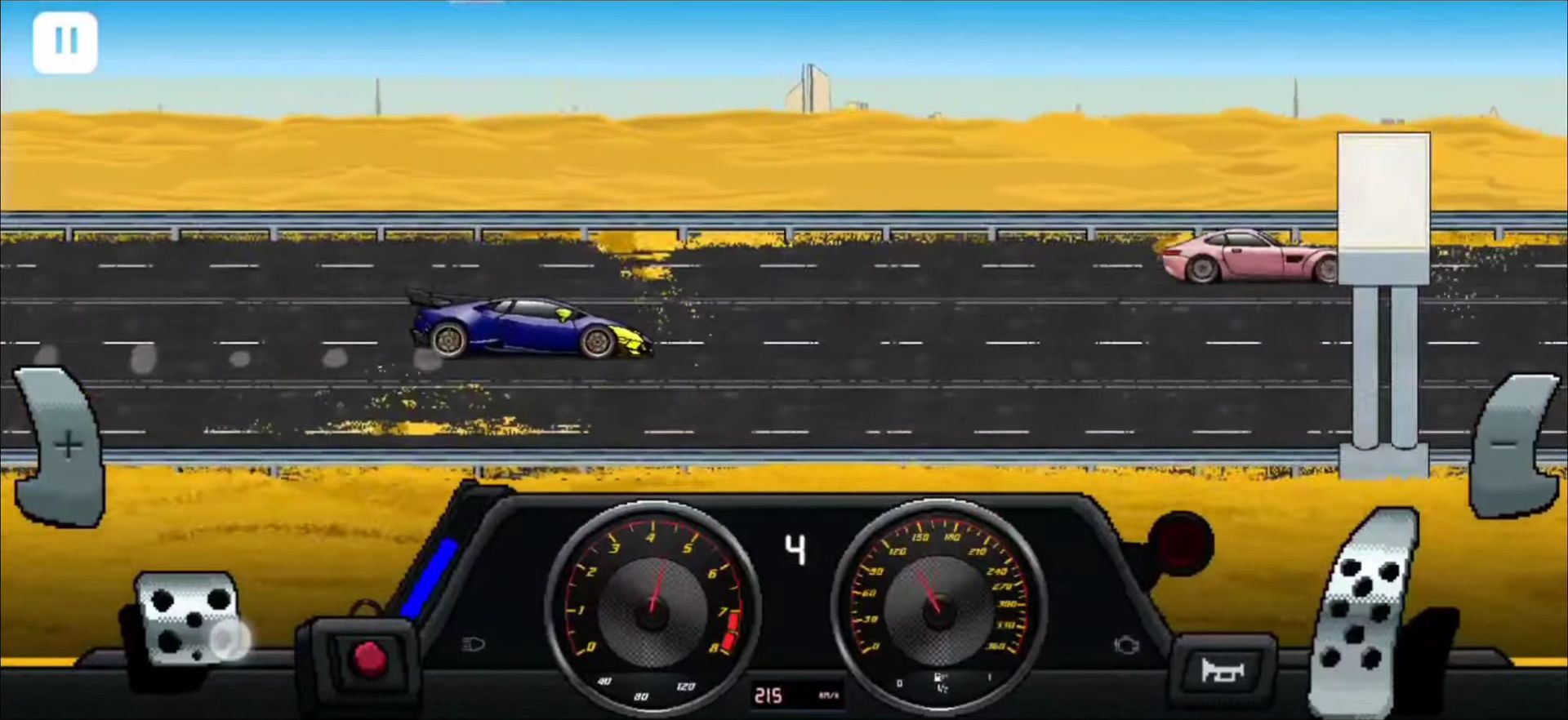 Pixel X Racer - Android game screenshots.