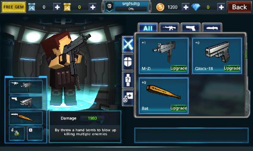 Gameplay of the Pixel arms for Android phone or tablet.