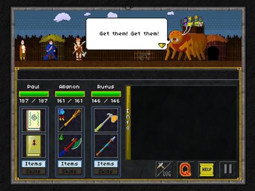 Gameplay of the Pixel heroes: Byte and magic for Android phone or tablet.