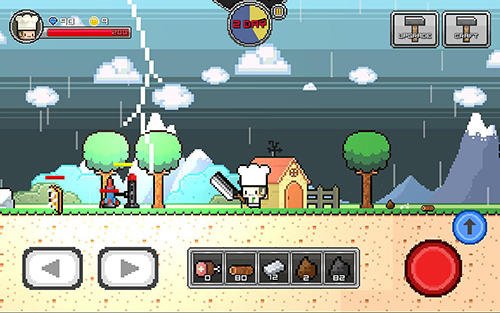 Gameplay of the Pixel survive for Android phone or tablet.