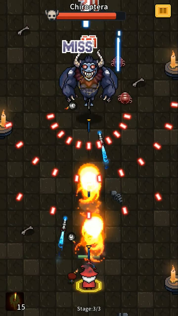 Pixelite Rogues - Android game screenshots.