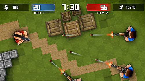 Pixels vs blocks: Online PvP - Android game screenshots.