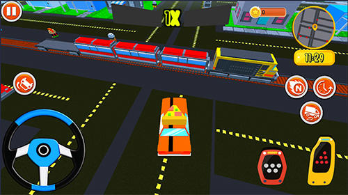 Pizza city driver - Android game screenshots.