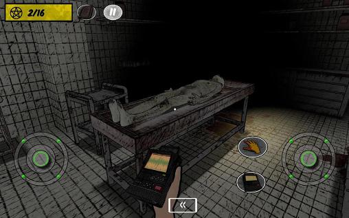 Gameplay of the P.K. Paranormal investigation for Android phone or tablet.