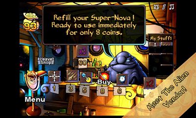 Gameplay of the Planet Buster for Android phone or tablet.