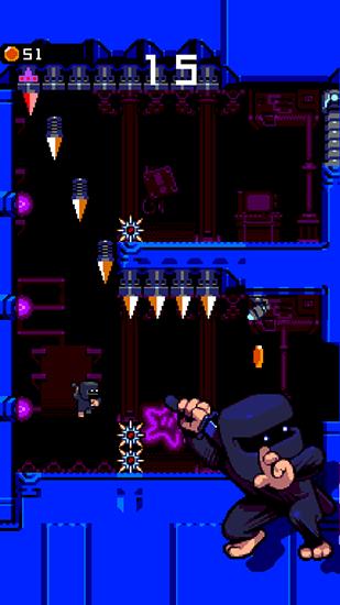 Gameplay of the Platform panic for Android phone or tablet.
