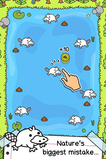 Gameplay of the Platypus evolution: Clicker for Android phone or tablet.