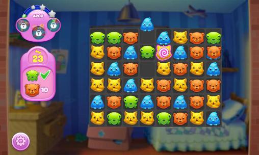 Gameplay of the Plush crush for Android phone or tablet.