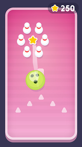 Pocket bowling - Android game screenshots.
