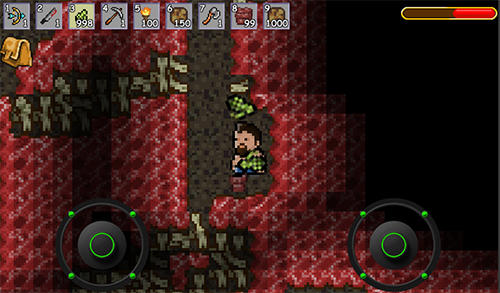 Pocket craft miner - Android game screenshots.