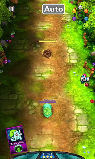 Gameplay of the Pocket arena: Saga for Android phone or tablet.