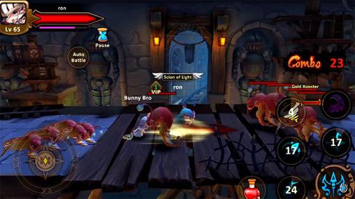 Gameplay of the Pocket gothic for Android phone or tablet.