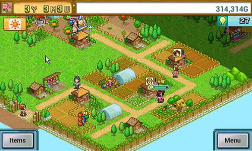 Gameplay of the Pocket harvest for Android phone or tablet.