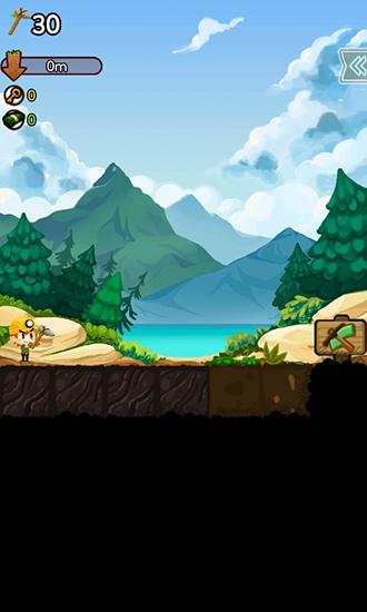 Gameplay of the Pocket mine 2 for Android phone or tablet.